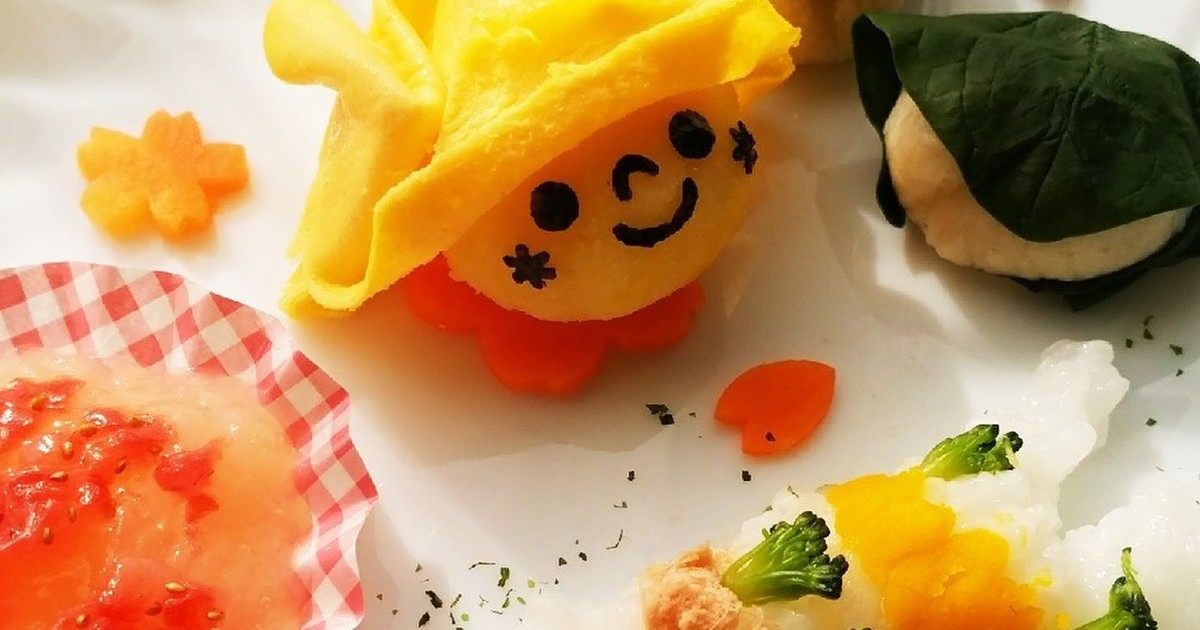 離乳食 中期頃 端午の節句プレート レシピ 作り方 By まかリｰヌ クックパッド 簡単おいしいみんなのレシピが352万品