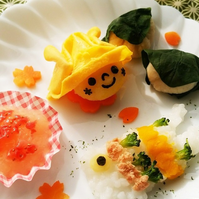 離乳食 中期頃 端午の節句プレート レシピ 作り方 By まか