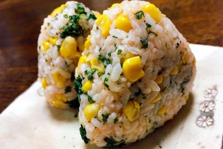 たらことコーンのおにぎり レシピ 作り方 By ちゃちゃまる26 クックパッド