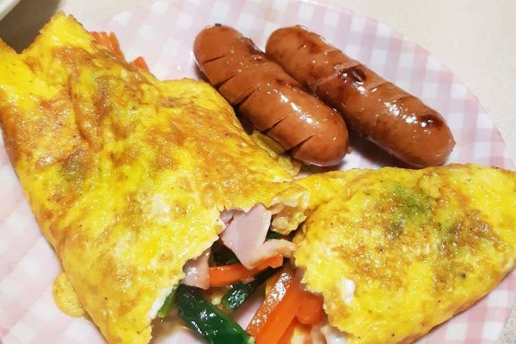 ほうれん草の簡単 バターオムレツ レシピ 作り方 By とまとちゃん クックパッド 簡単おいしいみんなのレシピが360万品