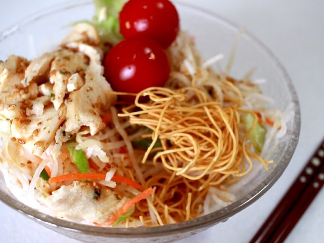 皿うどんパリパリ麺サラダ レシピ 作り方 By Mogu Mogu クックパッド 簡単おいしいみんなのレシピが352万品