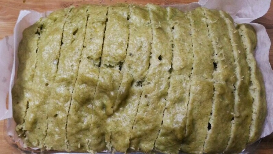 電鍋で離乳食用蒸しパン の画像