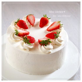 苺のショートケーキ♡