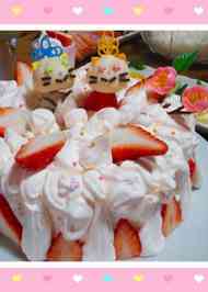 みんなが作ってる ひな祭りケーキ デコレーションのレシピ クックパッド 簡単おいしいみんなのレシピが348万品