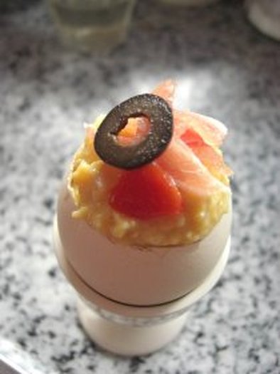 ヘルシー★かき卵のオードブルの写真