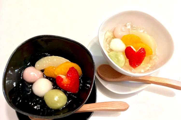 白玉ゼリー 幼児のおやつ ひなまつり レシピ 作り方 By V V123 クックパッド 簡単おいしいみんなのレシピが357万品