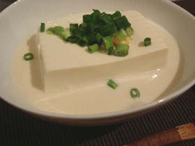 簡単&絶品!!豆腐の豆乳蒸し