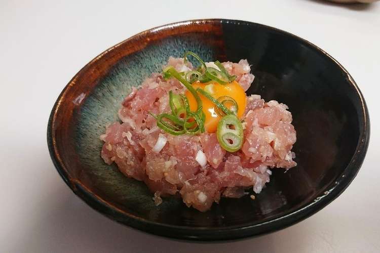 超簡単絶品マグロのたたき レシピ 作り方 By マロンパパ クックパッド 簡単おいしいみんなのレシピが351万品