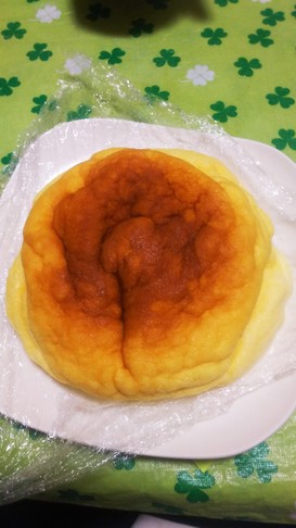 炊飯器スライスチーズでスフレチーズケーキ