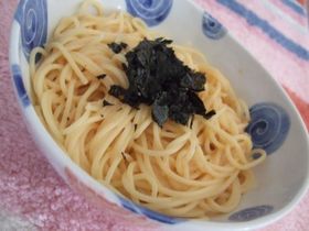 お手軽☆クリーミー明太子パスタ
