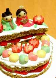 みんなの ひな祭り ケーキ 飾り レシピが198品 クックパッド