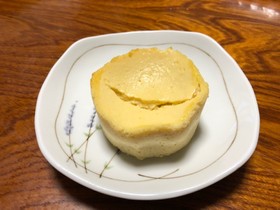 スライスチーズで粉なしチーズケーキ☆