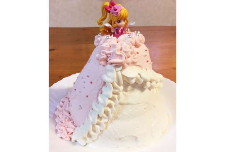 プリキュア ドールケーキ レシピ 作り方 By めろん そぉだ クックパッド 簡単おいしいみんなのレシピが355万品