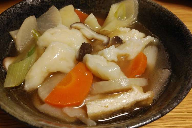すいとん 群馬県の郷土料理 レシピ 作り方 By 桐生市 群馬県 クックパッド 簡単おいしいみんなのレシピが373万品