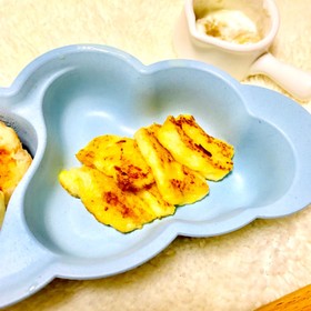 離乳食!卵なし♪コーンのフレンチトースト