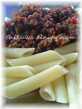 お肉は焼く!!ボロネーゼ・スパゲティ~☆