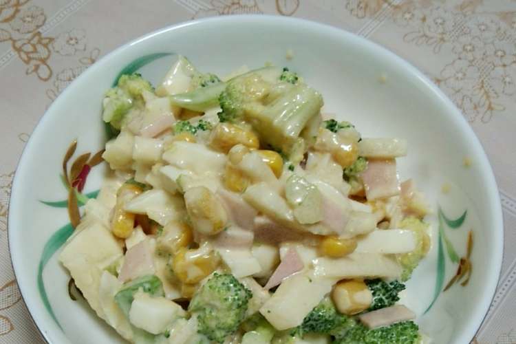 ミモザ風ブロッコリーと大根のサラダ レシピ 作り方 By ティグス クックパッド 簡単おいしいみんなのレシピが360万品