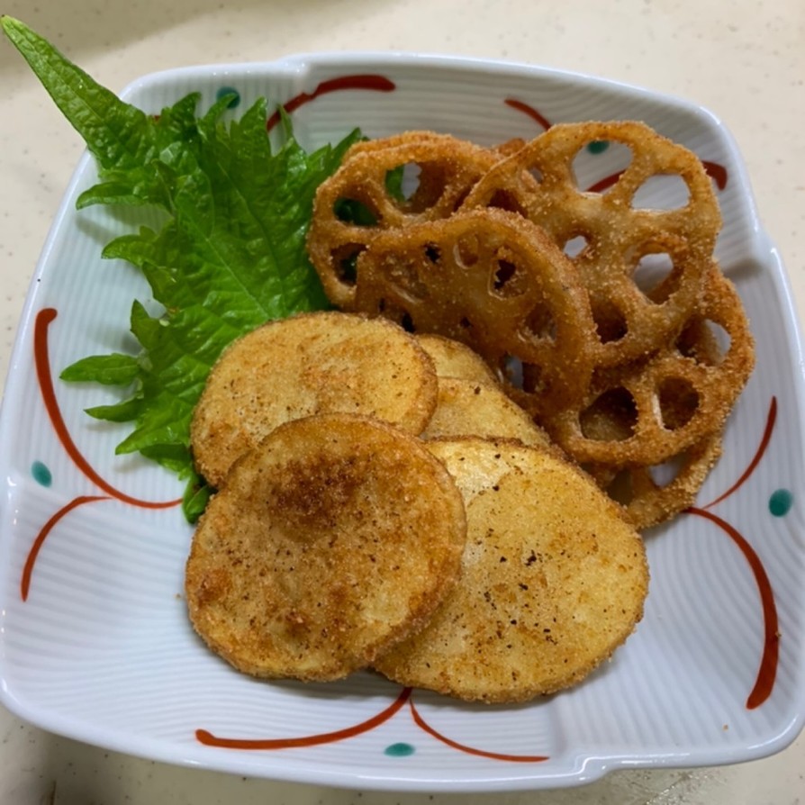 日清の唐揚げ粉で蓮根と新じゃがの唐揚げ by クック茶々茶 【クックパッド】 簡単おいしいみんなのレシピが389万品