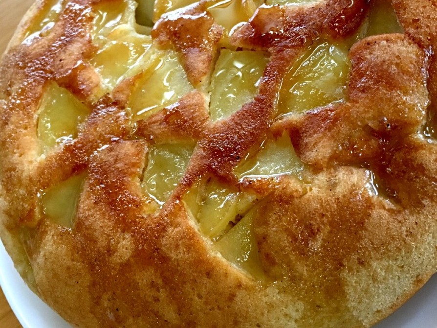 炊飯器で簡単りんごケーキの画像