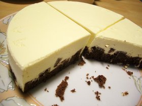 定番☆シンプル☆レアチーズケーキ
