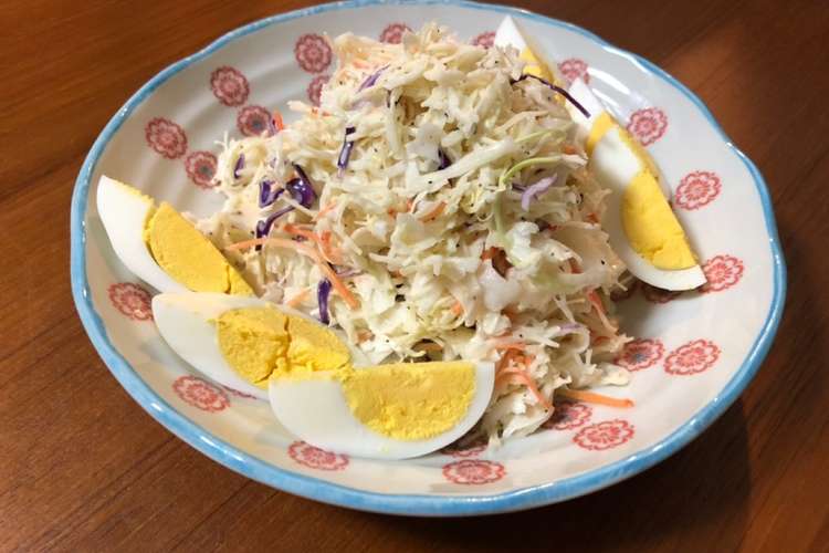 市販のカット野菜で 簡単コールスロー レシピ 作り方 By ニジノママ クックパッド