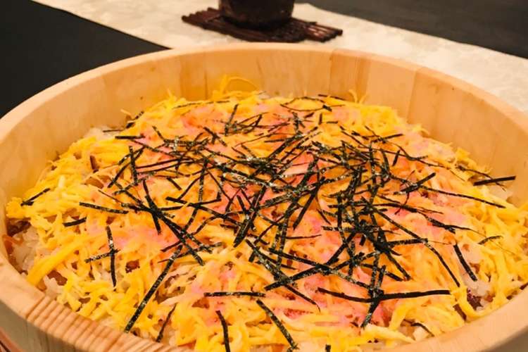 ちらし寿司 甘めの酢飯で作る レシピ 作り方 By みまはな クックパッド 簡単おいしいみんなのレシピが361万品