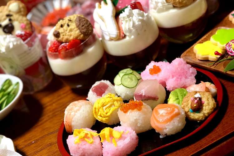 ひな祭り手まり寿司 レシピ 作り方 By Noi107 クックパッド 簡単おいしいみんなのレシピが353万品