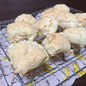 砂糖0!計りも不要♪ふんわり米粉スコーン