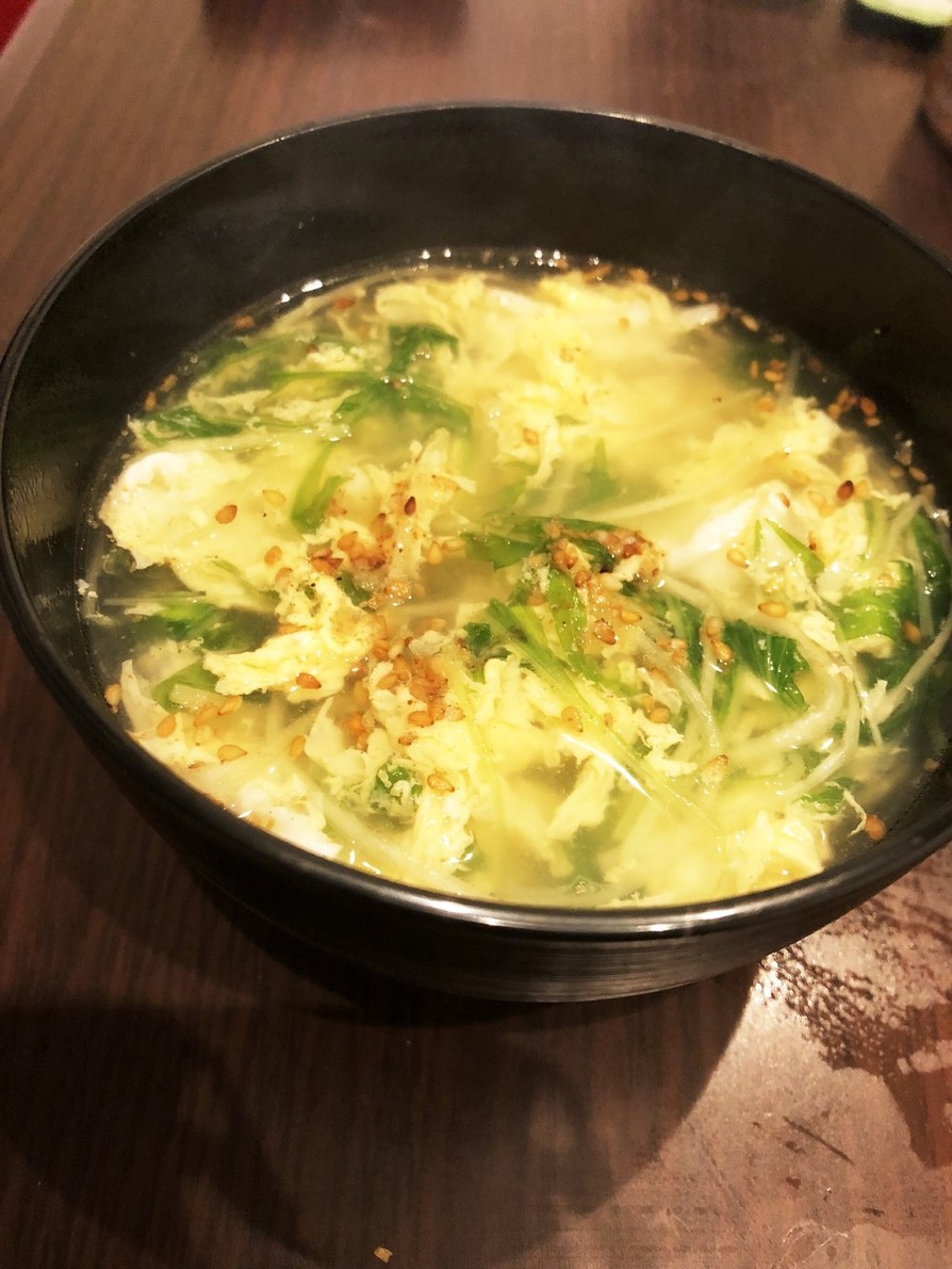 軽量不要の簡単 中華風スープの画像