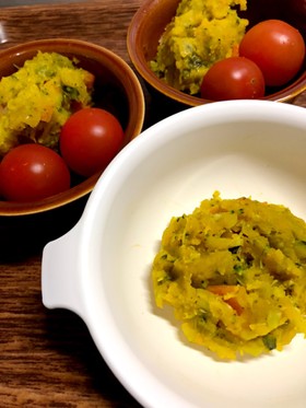 離乳食後期〜幼児食 かぼちゃのサラダ
