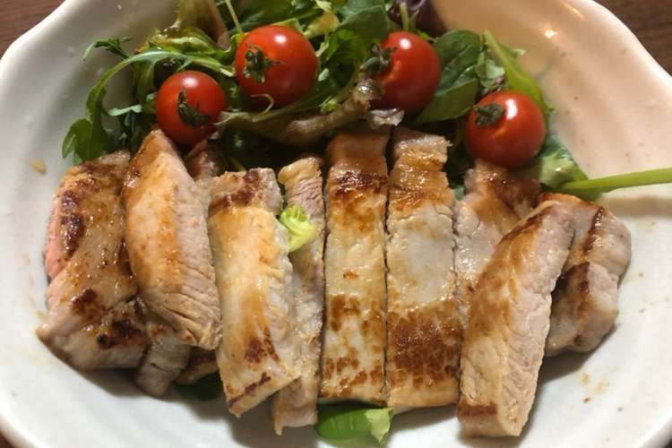 簡単 男の手料理 豚ロース 塩麹焼き レシピ 作り方 By Toyonosuke クックパッド