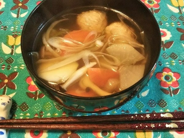 根菜たっぷりのけんちん汁