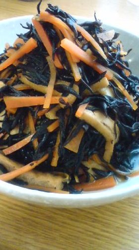 【圧力鍋】あっという間☆1分でひじき煮