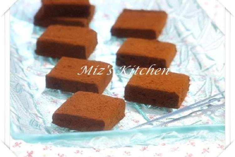 濃厚ねっとり 石畳チョコレート レシピ 作り方 By 料理家mizuka クックパッド
