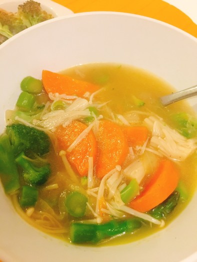 野菜スープ★コンソメなし肉なし簡単レシピの写真