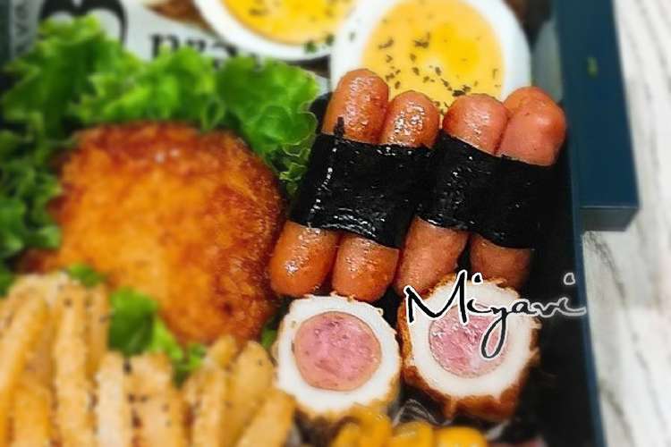 弁当に ポークビッツの海苔巻き レシピ 作り方 By Micha クックパッド 簡単おいしいみんなのレシピが360万品