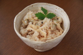 貧血予防にぴったり!あさりご飯