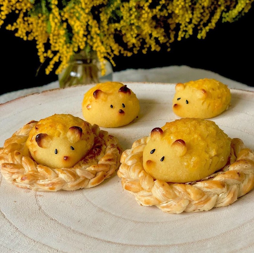 簡単ハリネズミのカナッペ串レシピ