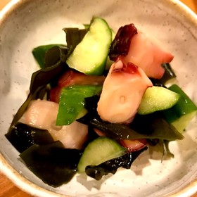 5分でできる、タコの酢の物