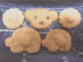 キャラメルコーンで簡単クッキー!