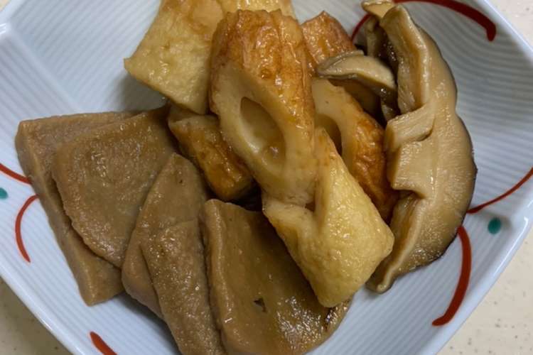 お弁当にも 黒はんぺん煮 レシピ 作り方 By Tonakai クックパッド 簡単おいしいみんなのレシピが366万品