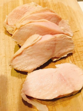 鶏むね肉の茹で方しっとり放置で簡単レシピ