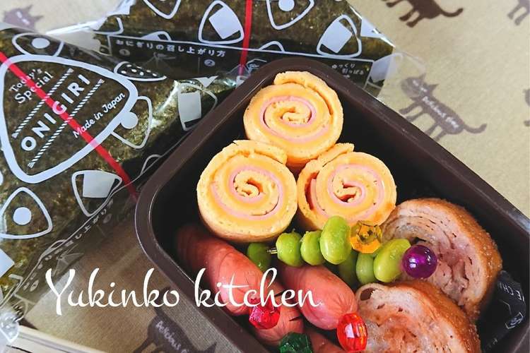 おにぎり弁当 ちょっと可愛く見えるおかず レシピ 作り方 By ゆきんこ クックパッド 簡単おいしいみんなのレシピが358万品