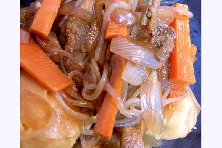 時短肉じゃが 子供取り分け旦那100点 レシピ 作り方 By Kーkーs クックパッド