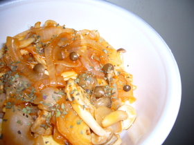 ハヤシソースのオムライス丼♬♬