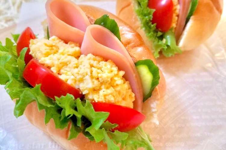 簡単 ロールパンサンド レシピ 作り方 By Naruto クックパッド