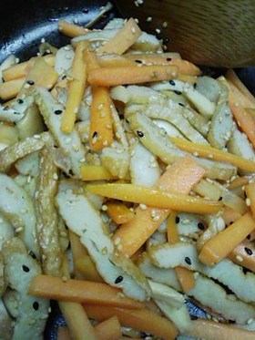短時間で和のおかず☆にんじんのきんぴら☆