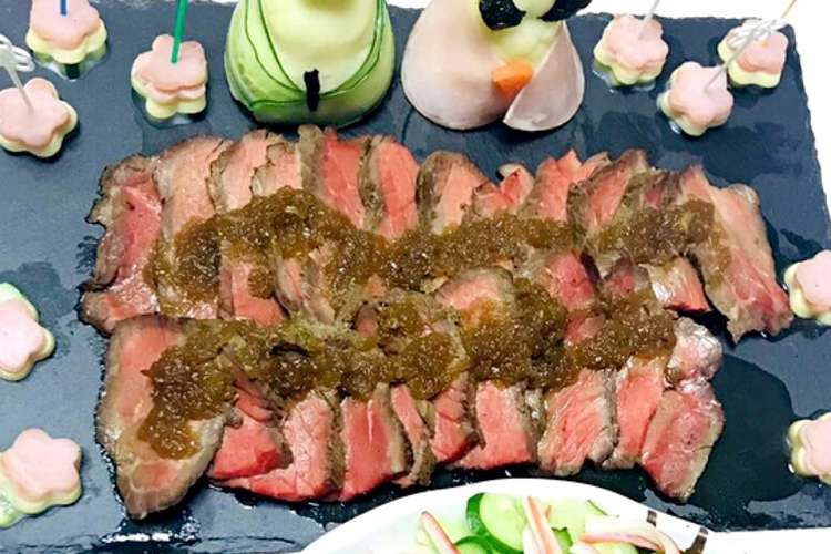 焼く茹でる放置de簡単ローストビーフ レシピ 作り方 By あぴmama クックパッド 簡単おいしいみんなのレシピが359万品