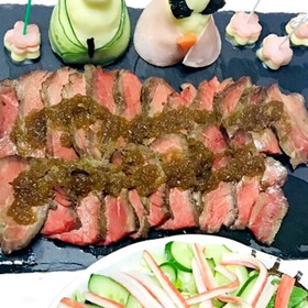 ローストビーフに合う簡単オニオンソース