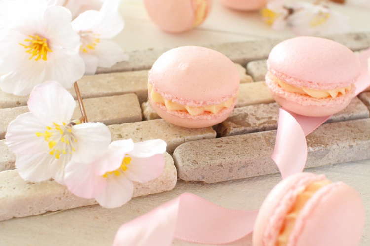 春色 桜マカロン レシピ 作り方 By Hoppecafe クックパッド 簡単おいしいみんなのレシピが363万品
